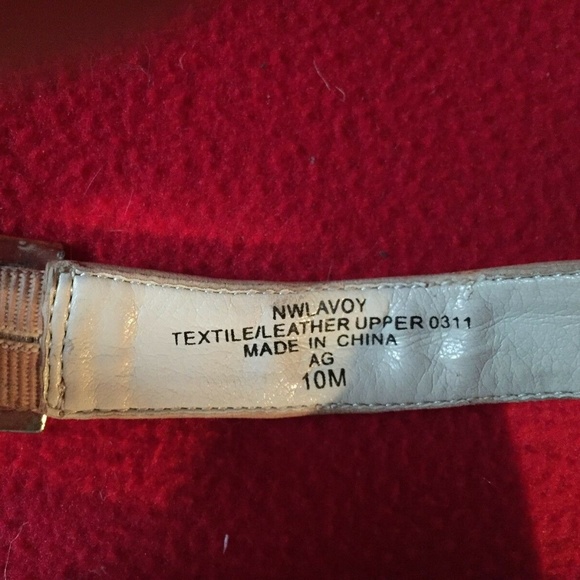 Nine West Wedge Sandals - Multi Green Colors - 10M - Picture 5 of 6